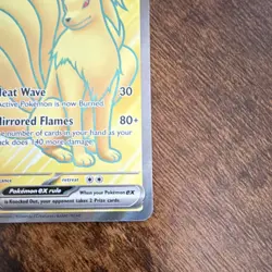 Pokemon Ninetales ex Ultra Rare Holo 186/165 Scarlet & Violet 151 260 HP - Image 5