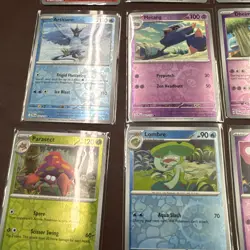 Pokemon JTG Lot Of 43 Reverse Holo Cards, Common And Uncommons, No Duplicates - Image 3