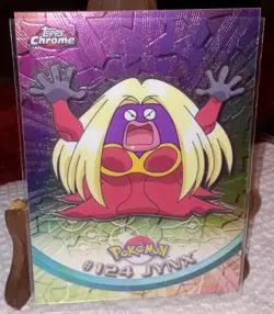 2000 Topps Chrome Pokemon TV Animation Edition Series 2 Foil #124 Jynx - Image 1