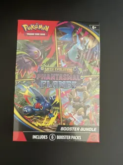 Pokemon TCG ME02 Phantasmal Flames Booster Bundle Sealed New - Image 1