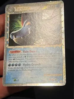 Feraligatr Prime 108/123 Ultra Rare Heart Gold Soul Silver Pokemon TCG - Image 3