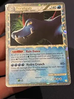 Feraligatr Prime 108/123 Ultra Rare Heart Gold Soul Silver Pokemon TCG - Image 4