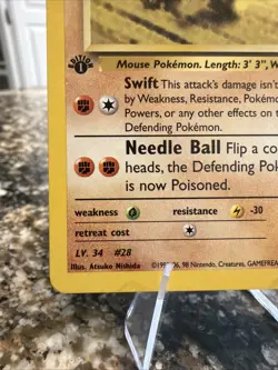 Brock's Sandslash - 1st Edition - 36/132 Gym Challenge - Pokemon TCG - 2000 - Image 5