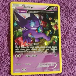 Pokemon Sableye XY92 XY Promo Holo Θ Stop Basic 70 HP Claw Slash 20 - Image 2