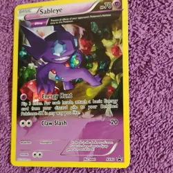 Pokemon Sableye XY92 XY Promo Holo Θ Stop Basic 70 HP Claw Slash 20 - Image 3