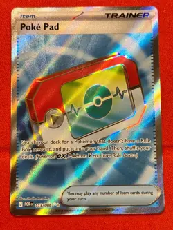 Poke Pad Full Art Pokemon • Perfect Order Ultra Rare • 113/088 NM - Image 1