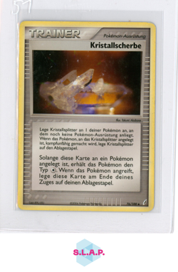 KRISTALLSCHERBE POKEMON 76/100 2006 EX CRYSTAL GUARDIANS GERMANY - Image 1