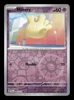 Milcery Stellar Crown 64/142 Pokemon Reverse Holo Near Mint OKACHEKE - Image 1