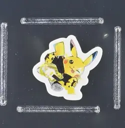 Pikachu - 2019 Pokemon Center Flake Seals (Band Festival) - CGC Pristine 10 - Image 2