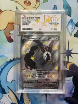 Pokemon TCG Dubwool V Sv120/sv122 Shining Fates Ace 10 - Image 1