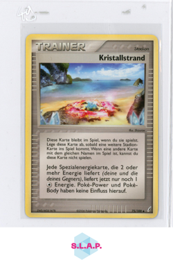 KRISTALLSTRAND POKEMON 75/100 2006 EX CRYSTAL GUARDIANS GERMANY - Image 1