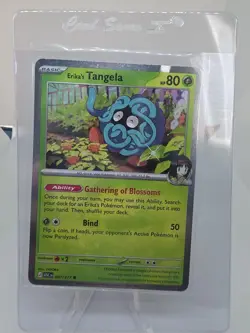Erika’s Tangela 007/217 Cosmos Holo Promo Ascended Heroes Pokemon TCG - Image 1