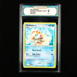 TQG 9 Mint 2007 Pokemon ENG Goldeen #84/130 C - Image 1