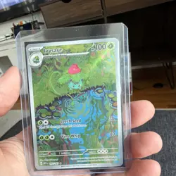 Pokemon Ivysaur Illustration Rare Holo 167/165 Scarlet & Violet 151 100 HP - Image 1