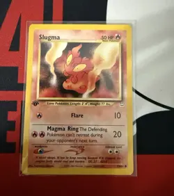 The Pokemon Company Slugma 50 HP Neo Revelation 53/64 Common Regular 1st Edition - Image 1