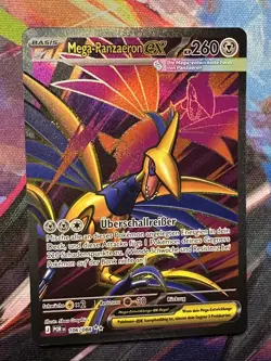Pokemon Mega Panzaeron ex POR 106 Optimale Ordnung deutsch NM - Image 1