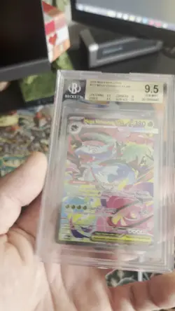 2025 Pokemon Mega Evolution Mega Venusaur ex SIR 177/132 BGS GEM MINT 9.5 - Image 2