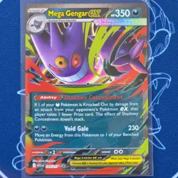 Mega Gengar ex 125/217 [Ascended Heroes] NM Double Rare Pokemon - Image 1