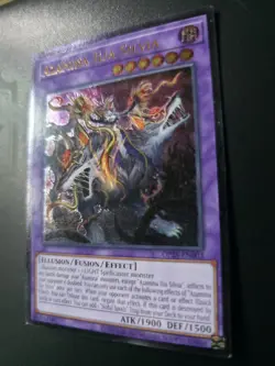 Yugioh Azamina Ilia Silvia Ultimate Rare OP28-EN003 Near Mint - Image 1