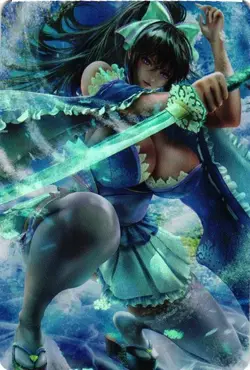 KAOPON PHANTASY STAR HOLOGRAPHIC Goddess Story Custom Art Collectible Card - Image 1