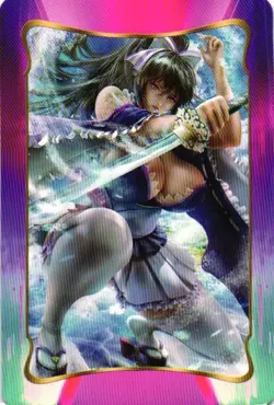 KAOPON PHANTASY STAR HOLOGRAPHIC Goddess Story Custom Art Collectible Card - Image 2