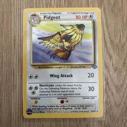 Pokemon TCG Pidgeot 24/64 Jungle Non Holo Rare Vintage NM unplayed - Image 1