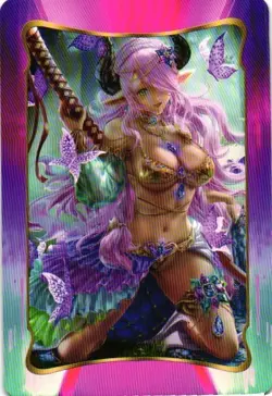 NARMAYA FANTASY HOLOGRAPHIC Goddess Story Custom Art Collectible Card - Image 2