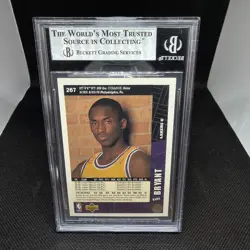 1996-97 Upper Deck Collector's Choice - Kobe Bryant #267 (RC) BGS 8.5 - Image 2