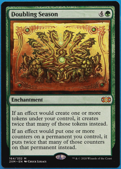 Doubling Season Double Masters NM Green Mythic Rare CARD (501531) ABUGames - Image 1