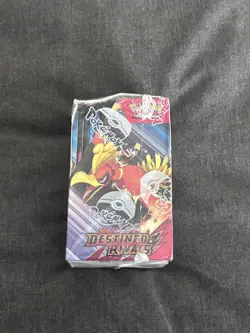 Pokemon TCG Destined Rivals Half Booster Box Sealed Small Tear/tiny box damage - Image 5