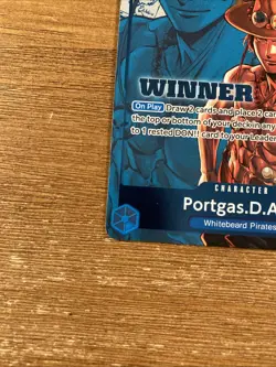 Portgas.D.Ace Winner Pack 2026 Promo P-103 One Piece Card Game - Image 2