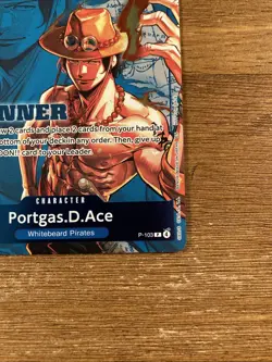 Portgas.D.Ace Winner Pack 2026 Promo P-103 One Piece Card Game - Image 3