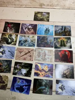 Magic The Gathering ART SERIES CARDS, 21 Card Bundle - Image 1