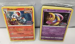 (2) Pokemon TCG Chilling Reign Cinderace/Cresselia Card Build Battle Promo Deck - Image 1