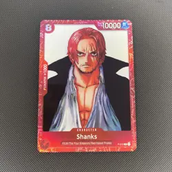 One Piece TCG - Shanks - P-016 Premium Card Collection FILM RED English - Image 1