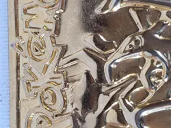 1999 Charizard Nintendo Burger King Gold Plated Promo Pokemon Metal Card - Image 4