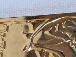 1999 Charizard Nintendo Burger King Gold Plated Promo Pokemon Metal Card - Image 5