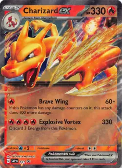 SV: Scarlet & Violet Promo Cards #161 Charizard ex - Image 1