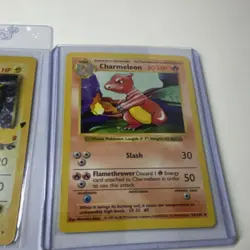 Pokemon TCG 1999 Base Team Rocket 3 Card Lot Ponyta Zapdos Charmeleon - Image 4