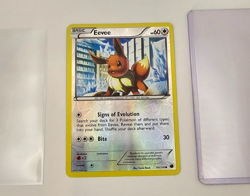 Eevee 90/116 Rare Reverse Holo Plasma Freeze Pokemon Card - Image 1