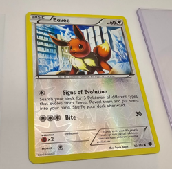 Eevee 90/116 Rare Reverse Holo Plasma Freeze Pokemon Card - Image 2