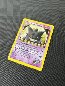 Pokemon Card Gym Challenge Sabrina's Gengar 29/132 WOTC Rare - Image 2