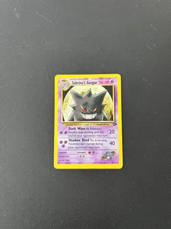 Pokemon Card Gym Challenge Sabrina's Gengar 29/132 WOTC Rare - Image 4