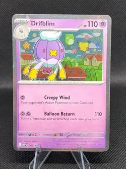 Pokemon TCG Drifblim Black Star Promo 006 Card Nm Mega Evolution - Image 1