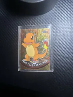 Pokemon Card - Charmander #04 - Topps Chrome - Image 1