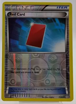 Red Card 71/83 Reverse Holo Generations Pokemon TCG - Image 1