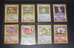Vintage Pokemon Card Lot WOTC Holo 1st Edition Base Set Fossil Jungle Neo - Image 1