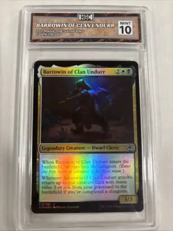 2021 MTG Barrowin Of Clan Undurr Foil #218 HGC 10 - Image 1