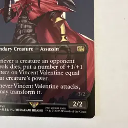 MTG Vincent Valentine (Borderless) English Final Fantasy FIN NM R0383 - Image 4