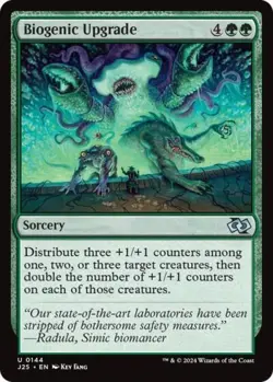 Biogenic Upgrade - Near Mint MTG Foundations Jumpstart - Image 1
